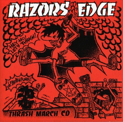 Razors Edge (2) : Thrash March CD (CD)